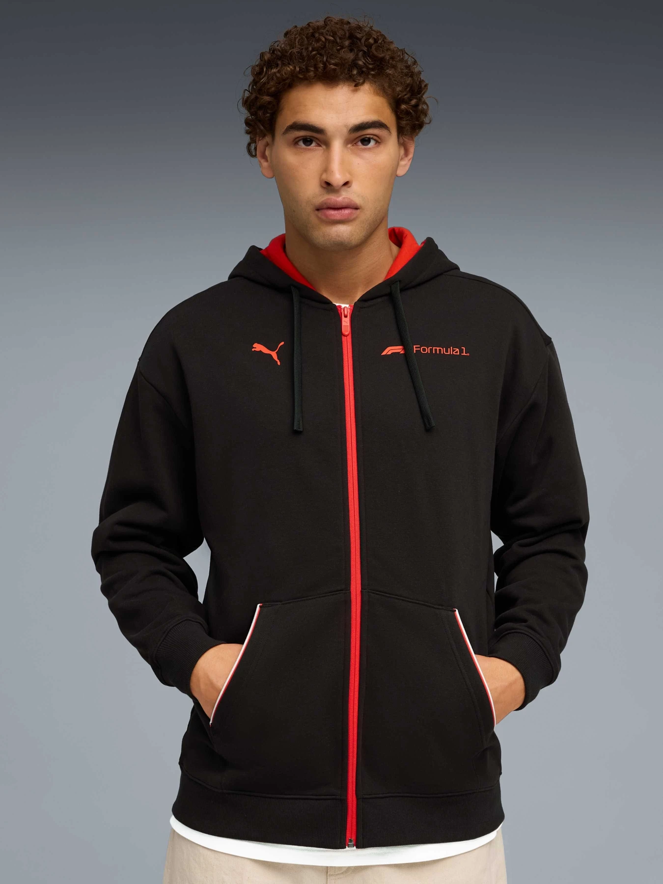 Худі та світшоти PUMA F1 Essential+ Fullzip Hoodie модель 632653 Фото