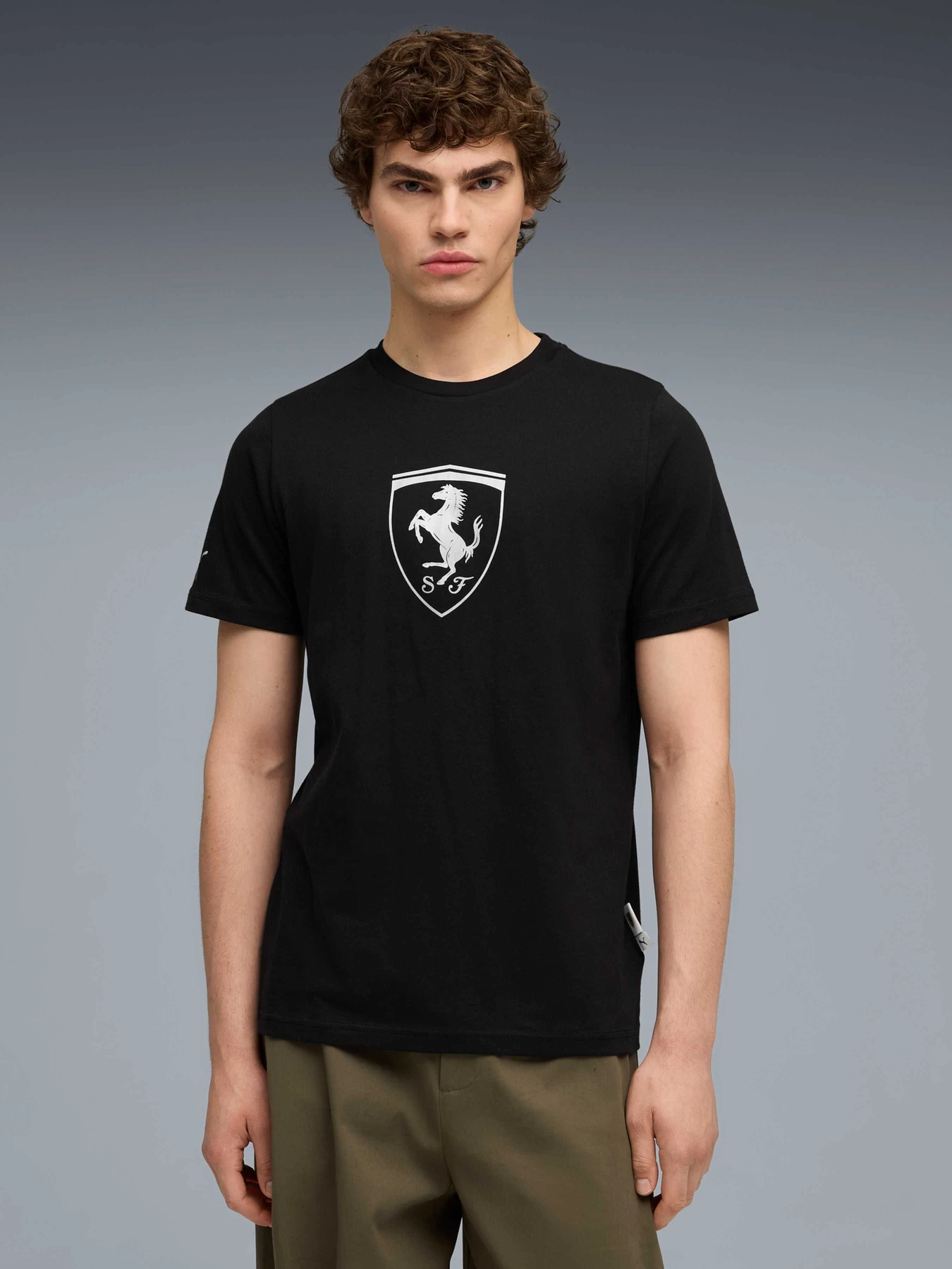 Футболки и поло PUMA Ferrari Tonal Shield Tee модель 632785 Футболки и поло PUMA Ferrari Tonal Shield Tee модель 632785 Фото
