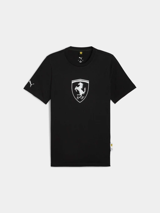 Футболки и поло PUMA Ferrari Tonal Shield Tee модель 632785 Фото