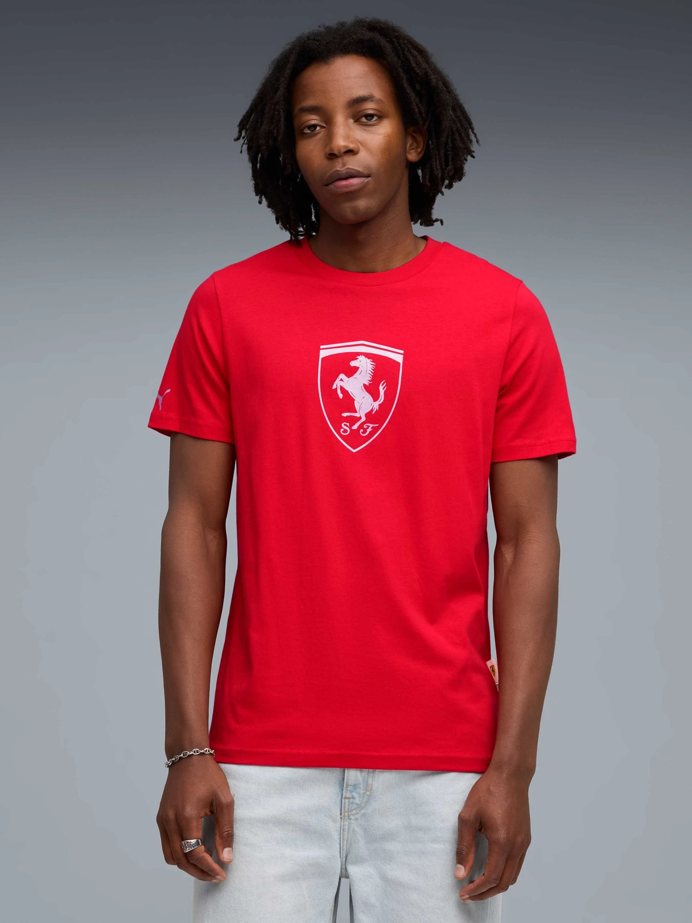 Футболки и поло PUMA Ferrari Tonal Shield Tee модель 632785 Футболки и поло PUMA Ferrari Tonal Shield Tee модель 632785 Фото