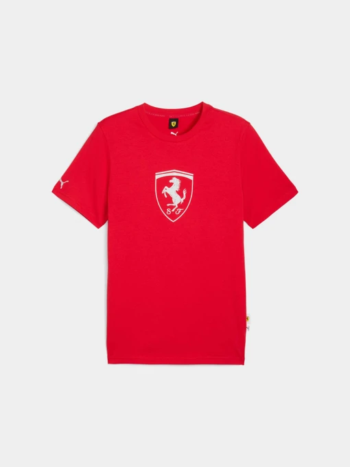 Футболки і поло PUMA Ferrari Tonal Shield Tee модель 632785 Фото