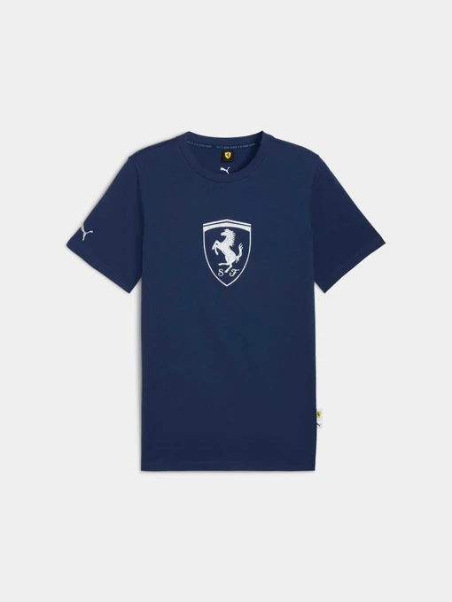 Футболки і поло PUMA Ferrari Tonal Shield Tee модель 632785 Фото