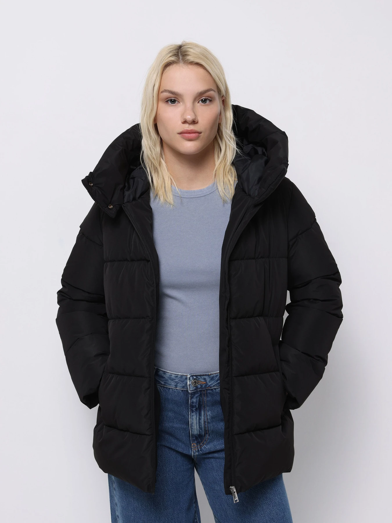 Куртки и дубленки Colin’s модель CL1075971_Q1.V1_BLK Фото