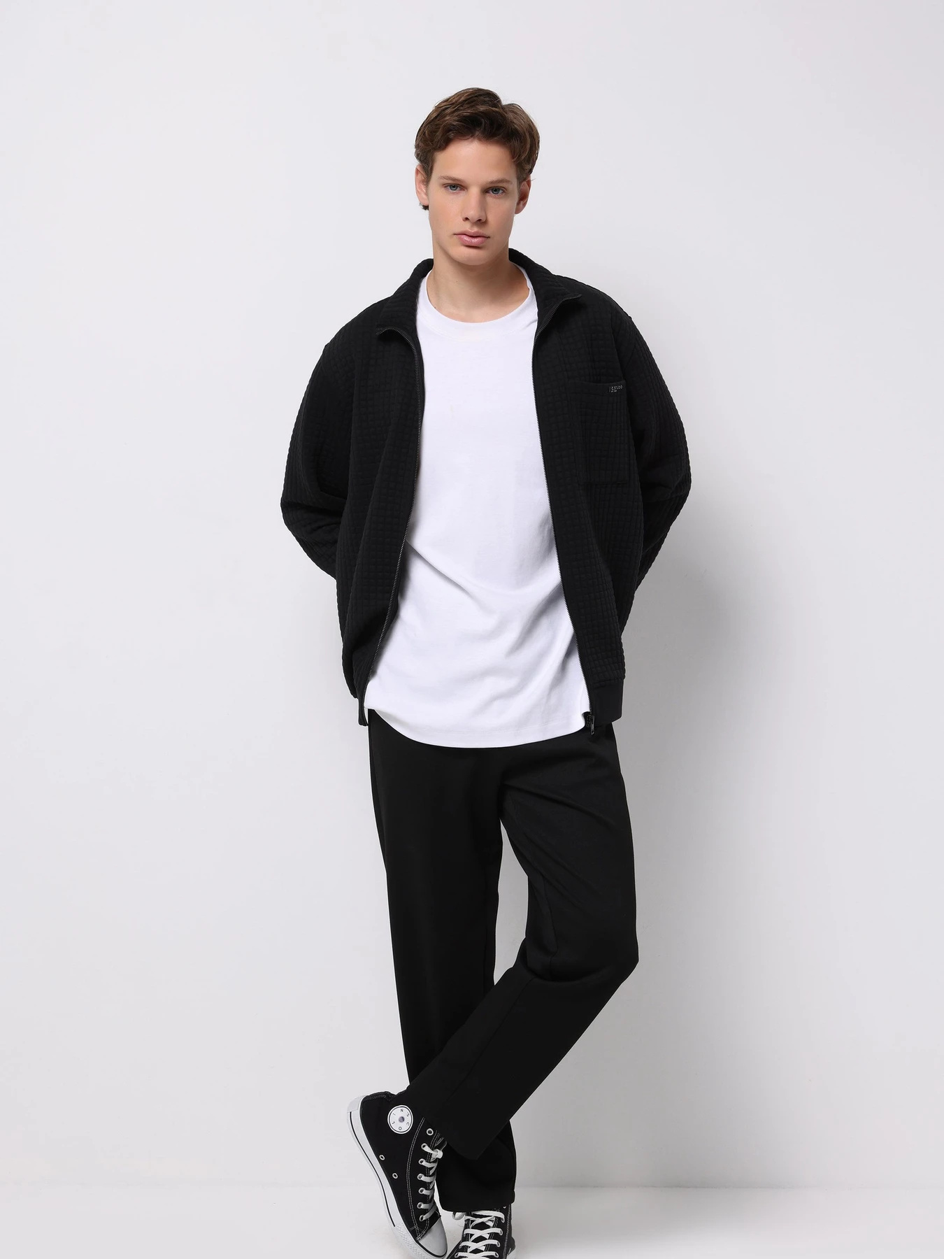 Куртки и дубленки Colin’s модель CL1075919_Q1.V1_BLK Фото
