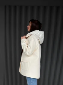 Пальто и плащи D&V couture модель DV-007-WHT Фото