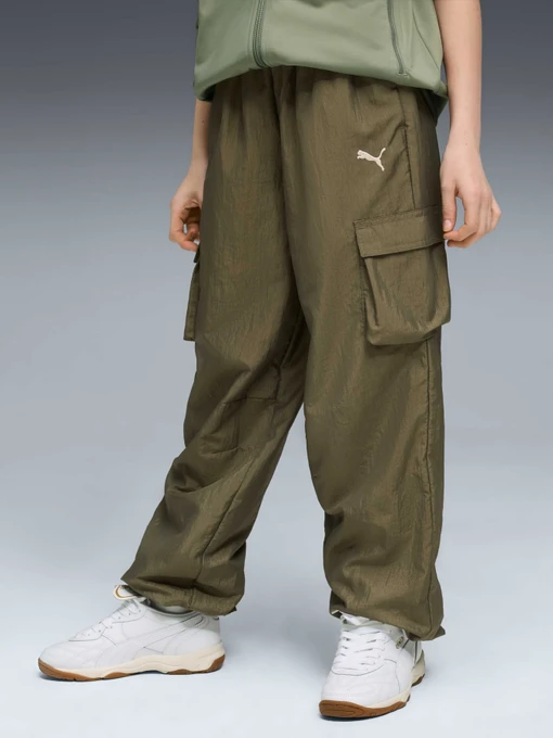 Дитячі Спортивні штани PUMA Bowtique Woven Cargo Pants фото 3