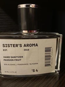 Парфюмированный санитайзер для рук Sister’s Aroma модель 451738 Фото
