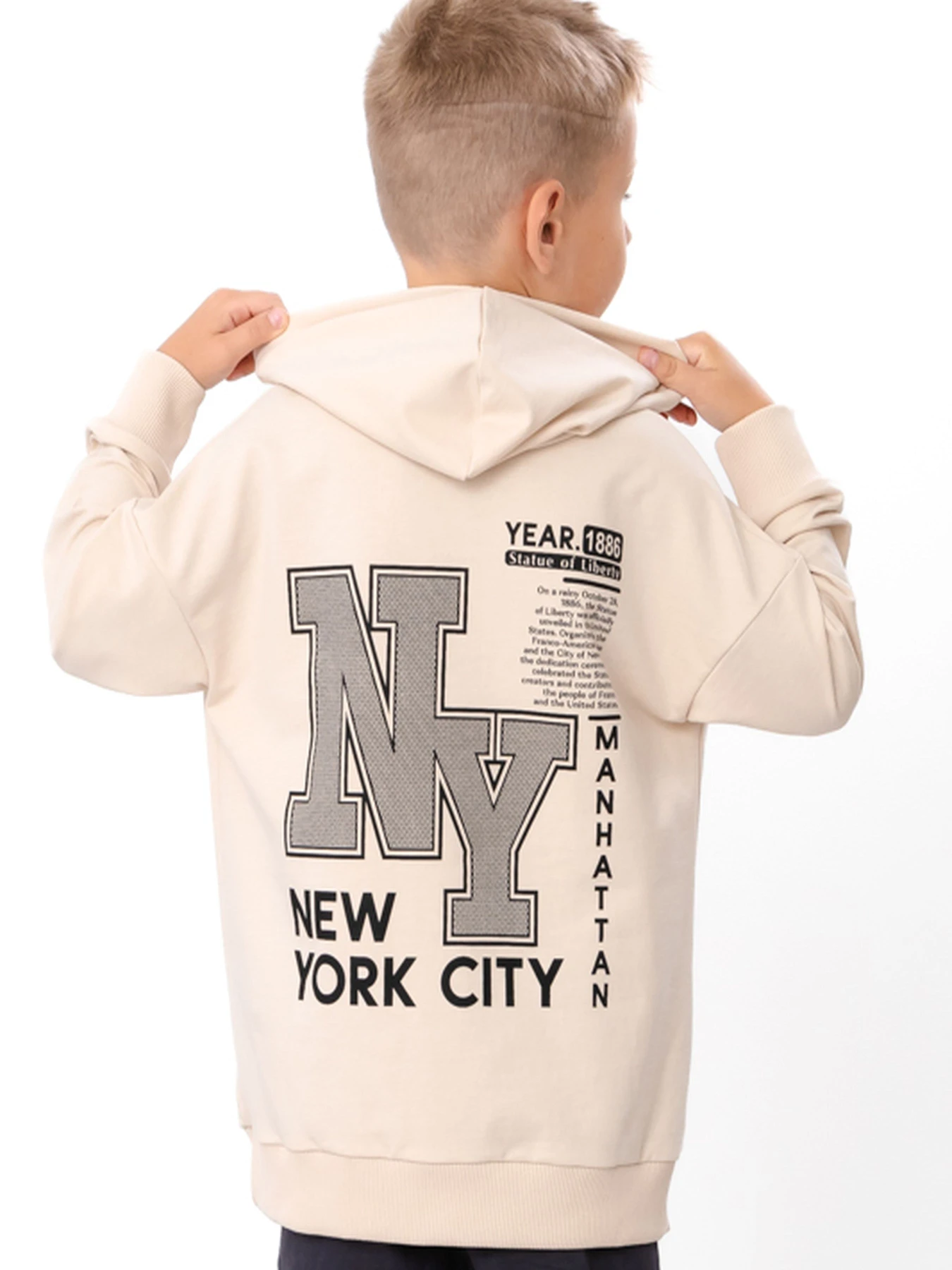 Худи и свитшоты Носи своє модель 6394-057-33-4-kremovij-ny Фото