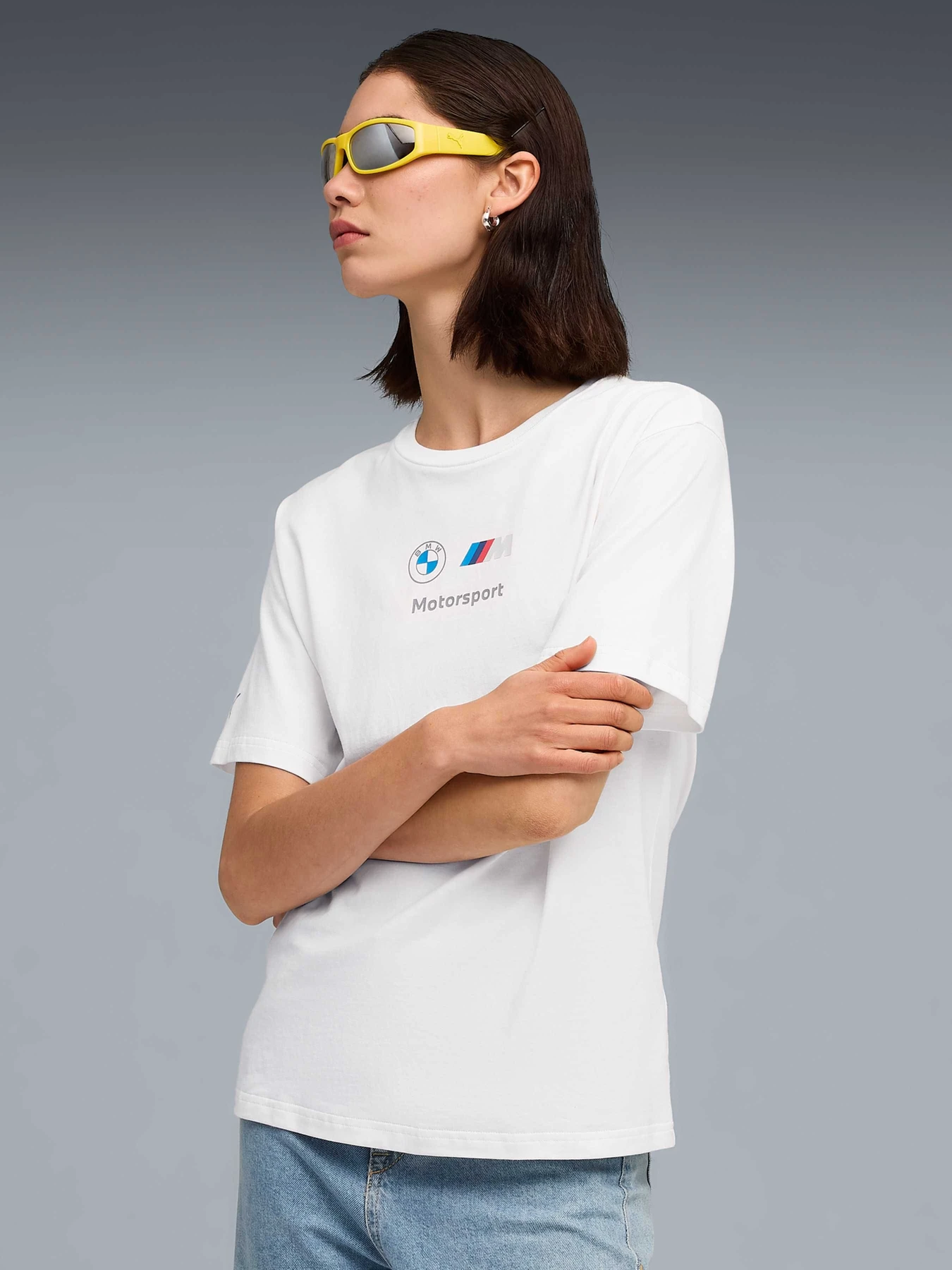 Футболки і поло PUMA Bmw Mms Wmn Ess+ Logo Tee Ii модель 633765 Фото