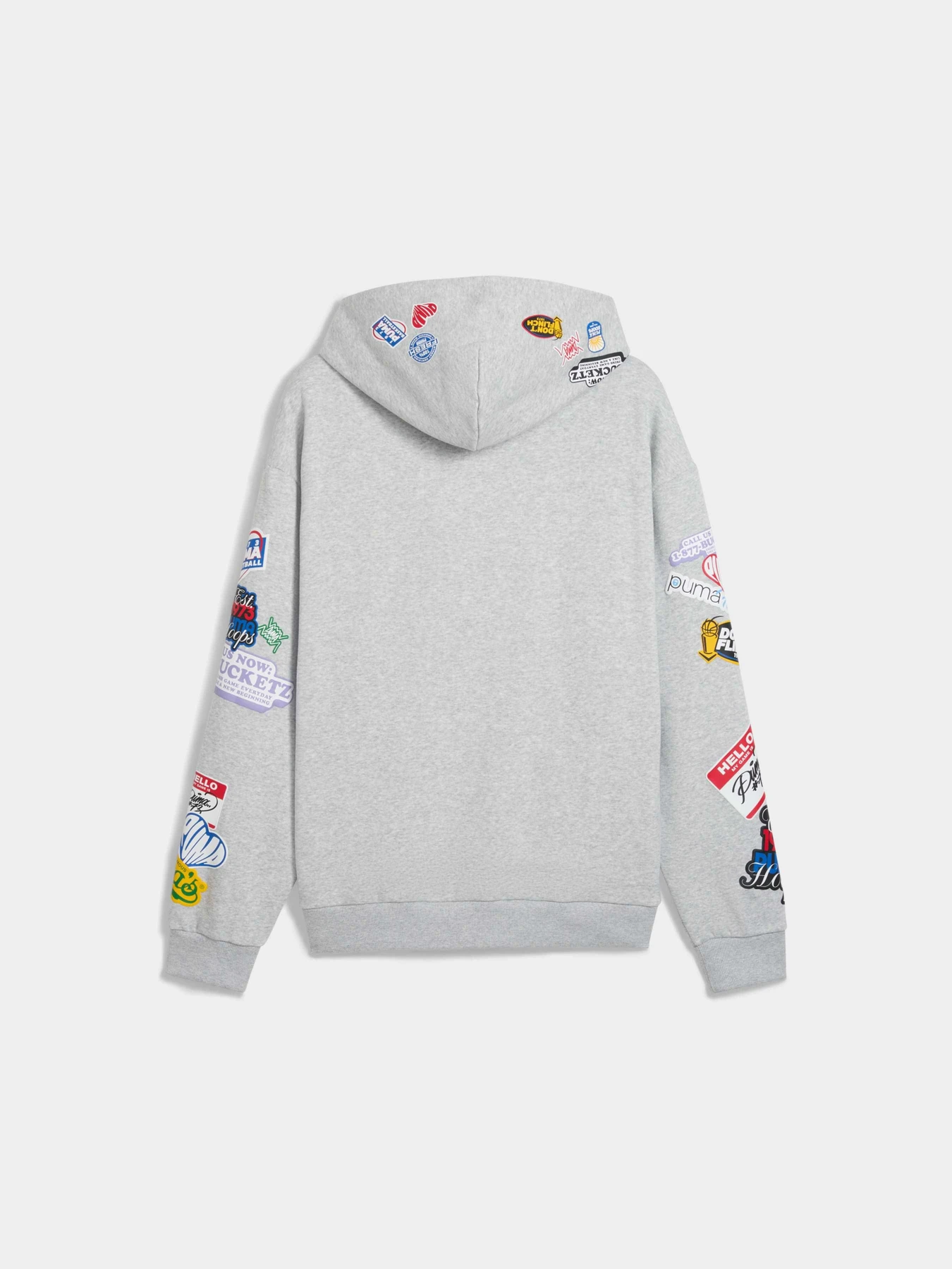 Худі та світшоти PUMA Sticker Pack Pullover Hoodie модель 632827 Фото