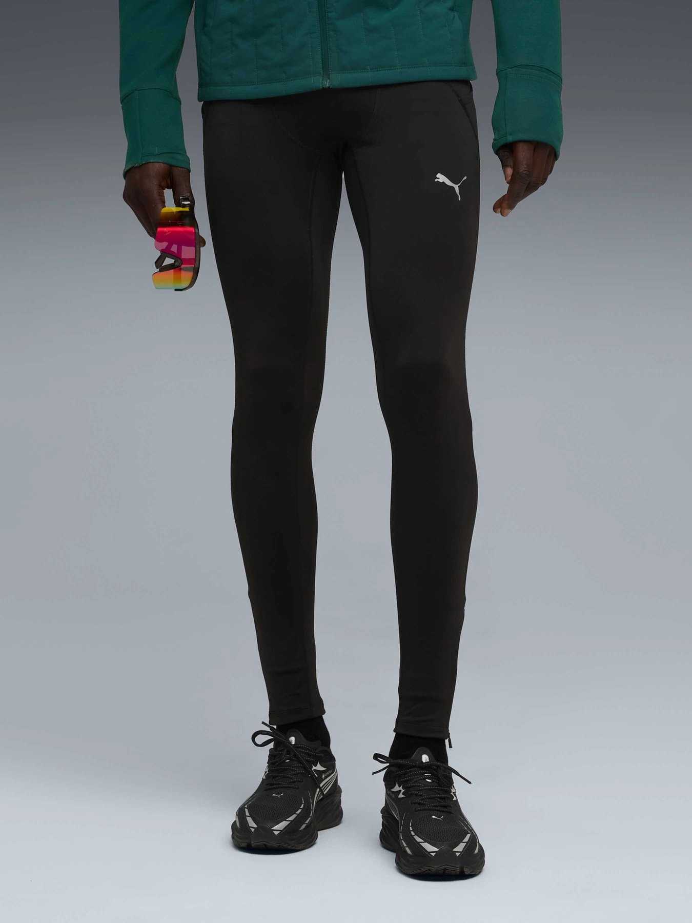 Брюки PUMA M Run Microfleece Tight модель 527531 Фото