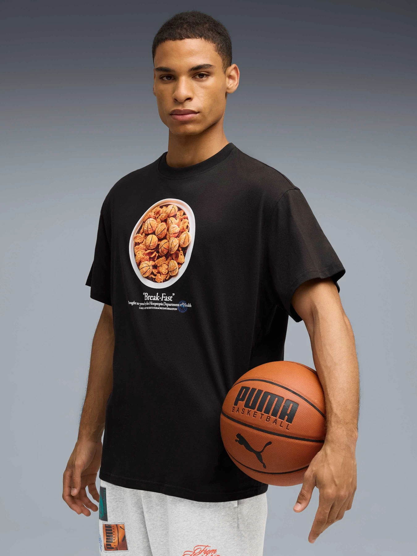 Футболки и поло PUMA Hooptopia Break Fast Tee модель 632881 Футболки и поло PUMA Hooptopia Break Fast Tee модель 632881 Фото