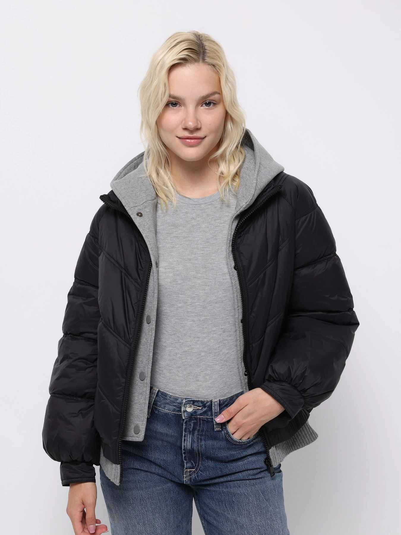 Куртки та дублянки Colin’s модель CL1076415_Q1.V1_BLK Фото
