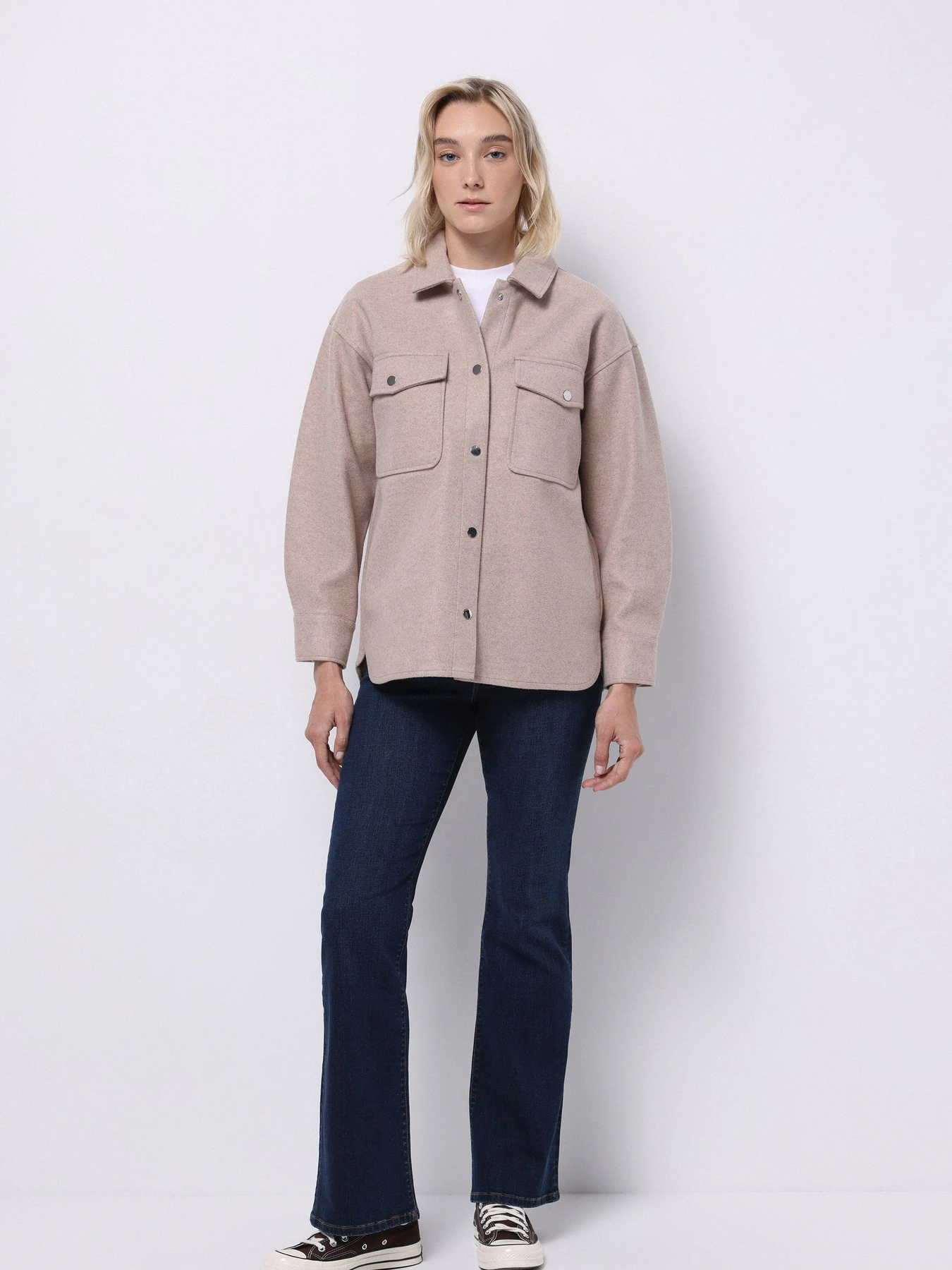 Куртки и дубленки Colin’s модель CL1076427_Q1.V1_BEI Фото