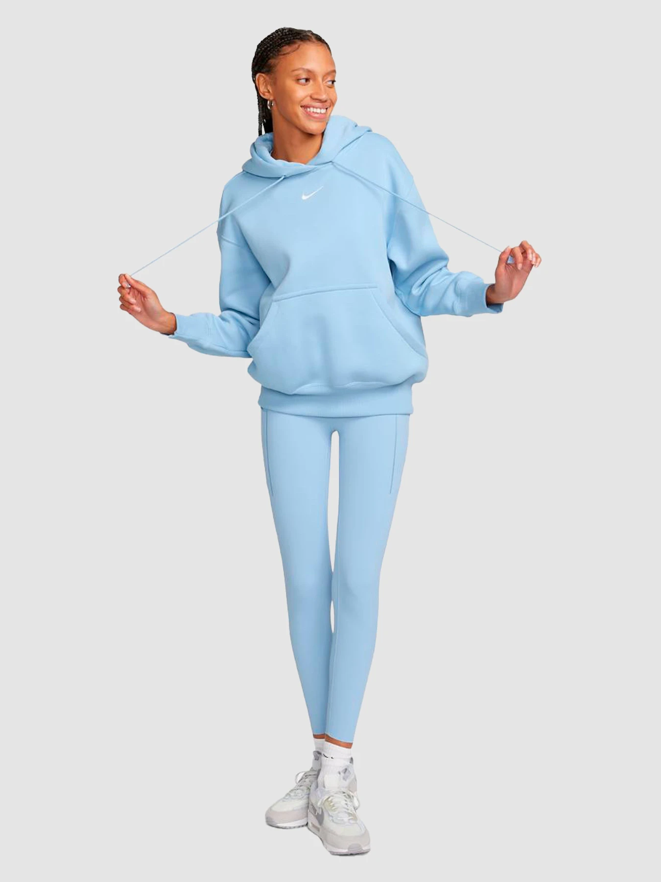 Худи и свитшоты NIKE W Nsw Phnx Flc Os Po модель DQ5860-441 Худи и свитшоты NIKE W Nsw Phnx Flc Os Po модель DQ5860-441 Фото