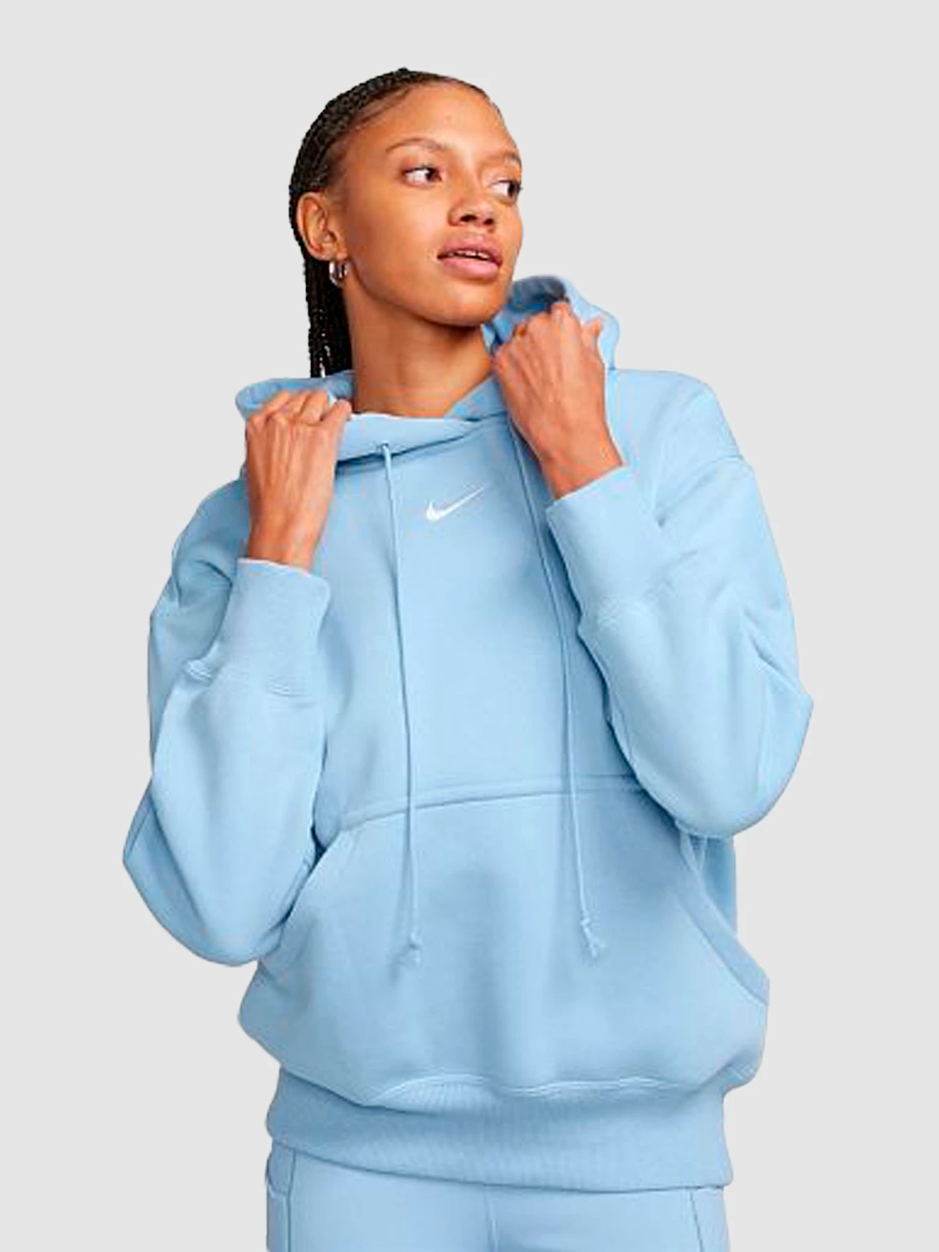 Худи и свитшоты NIKE W Nsw Phnx Flc Os Po модель DQ5860-441 Худи и свитшоты NIKE W Nsw Phnx Flc Os Po модель DQ5860-441 Фото