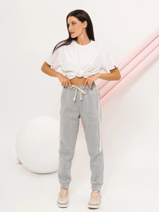 Брюки ISSA Plus модель 12963_gray Фото