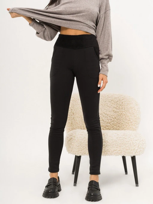 Брюки ISSA Plus модель 5511_black Фото