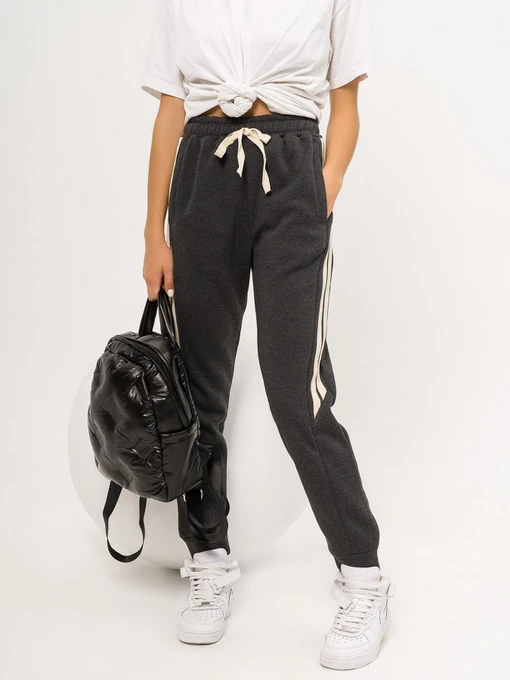 Брюки ISSA Plus модель 12963_darkgray Фото