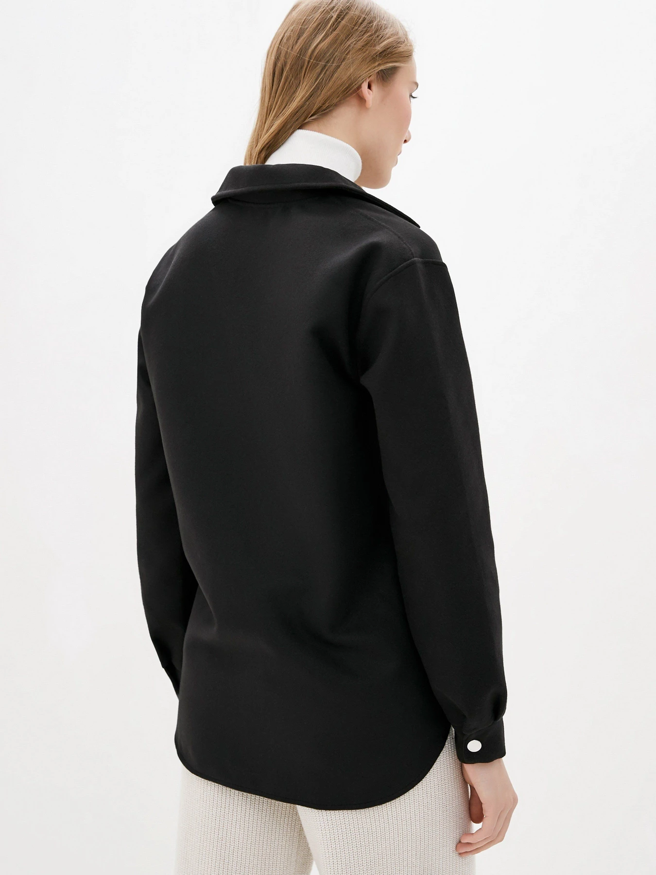 Сорочки ISSA Plus модель 12930_black Фото