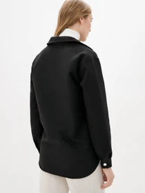 Сорочки ISSA Plus модель 12930_black Фото