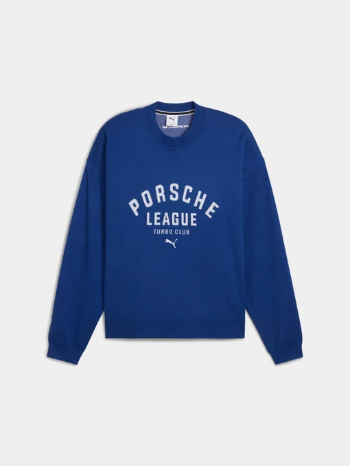 Худі та світшоти PUMA Pl Lifestyle Knit Crew Neck модель 632675 Фото