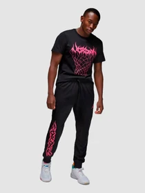 Штани Jordan M Dri-Fit Sprt Flc Gfx модель FN5814-010 Фото