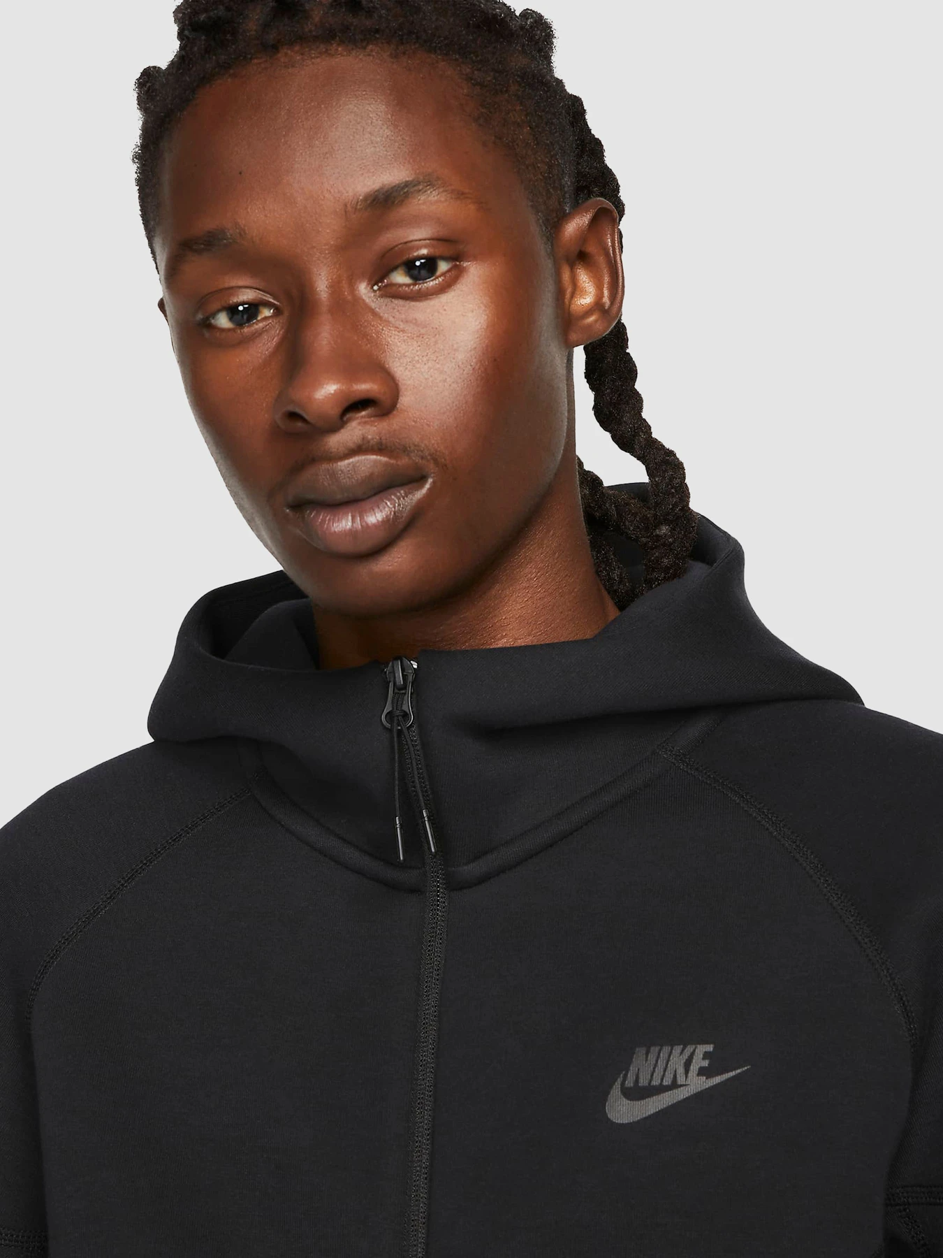 Худі та світшоти NIKE Sportswear Tech Fleece Windrunner Full-Zip Hoodie модель FB7921-010 Худі та світшоти NIKE Sportswear Tech Fleece Windrunner Full-Zip Hoodie модель FB7921-010 Фото