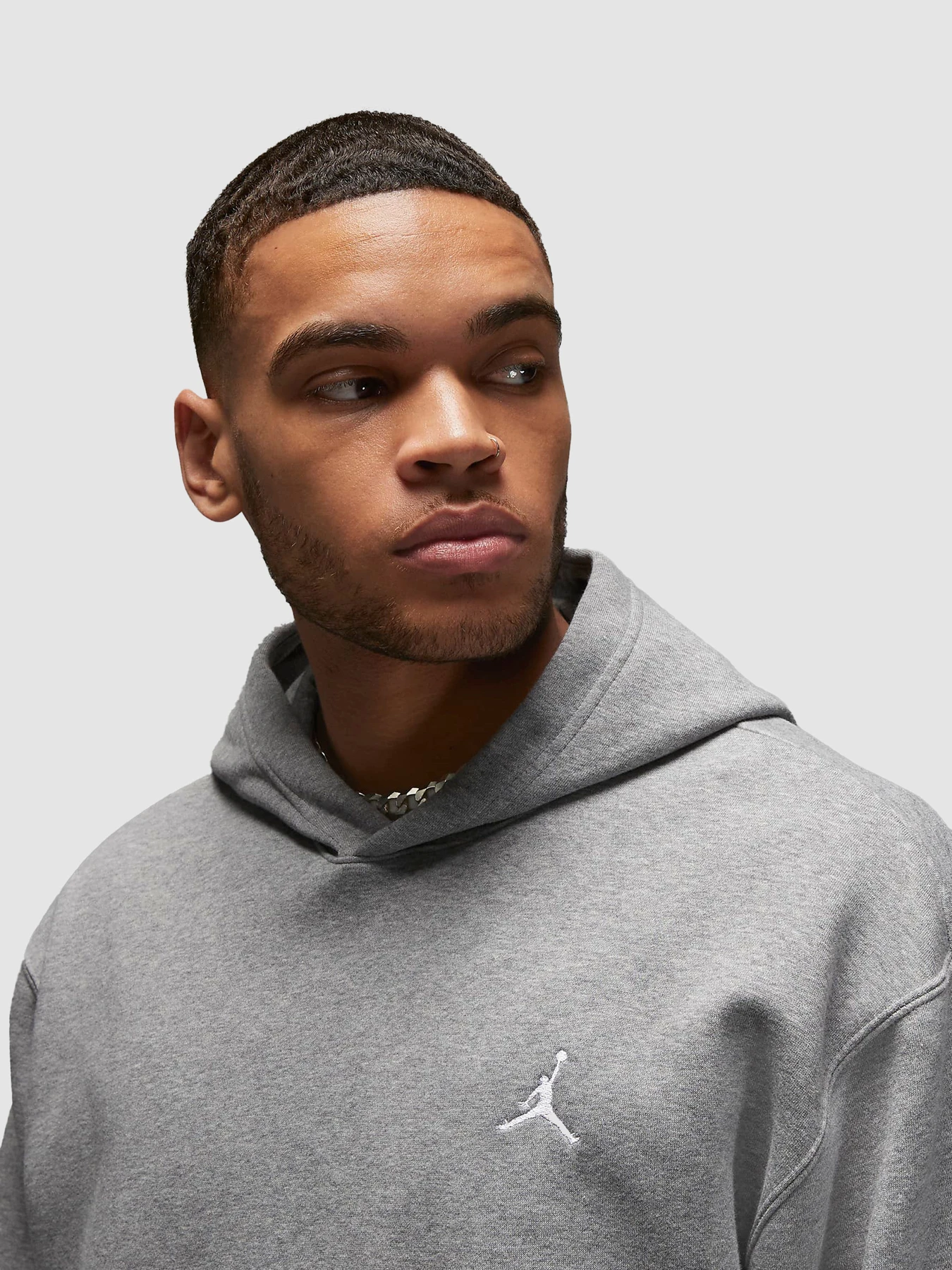 Худи и свитшоты Jordan Essentials Men's Fleece Sweatshirt модель FJ7774-091 Худи и свитшоты Jordan Essentials Men's Fleece Sweatshirt модель FJ7774-091 Фото
