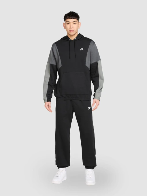Костюмы NIKE M NK CLUB FLEECE HDED TRACK GX модель HV1165-010 Фото