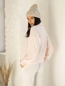 Свитры и кардиганы ISSA Plus модель 12961_pink Фото