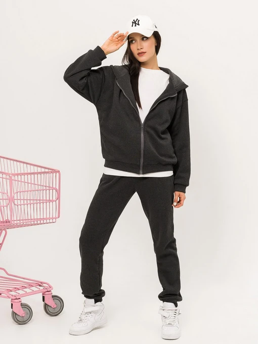 Костюмы ISSA Plus модель 13063_darkgray Фото