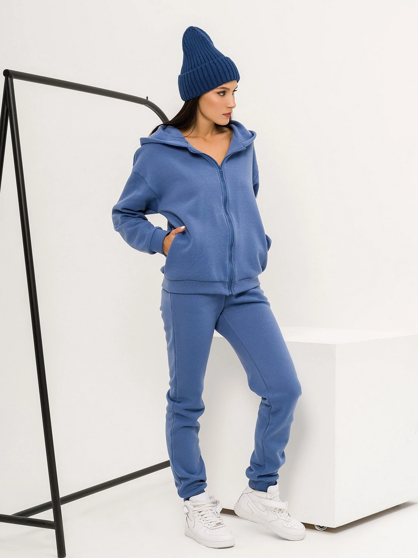 Костюмы ISSA Plus модель 13063_blue Фото