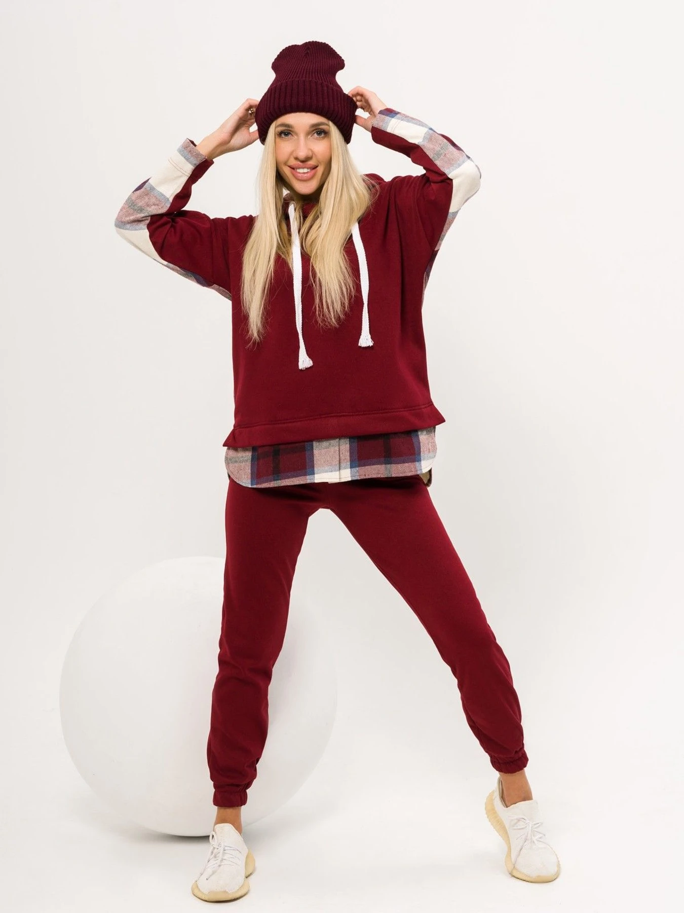 Костюми ISSA Plus модель SA-322_burgundy Костюми ISSA Plus модель SA-322_burgundy Фото