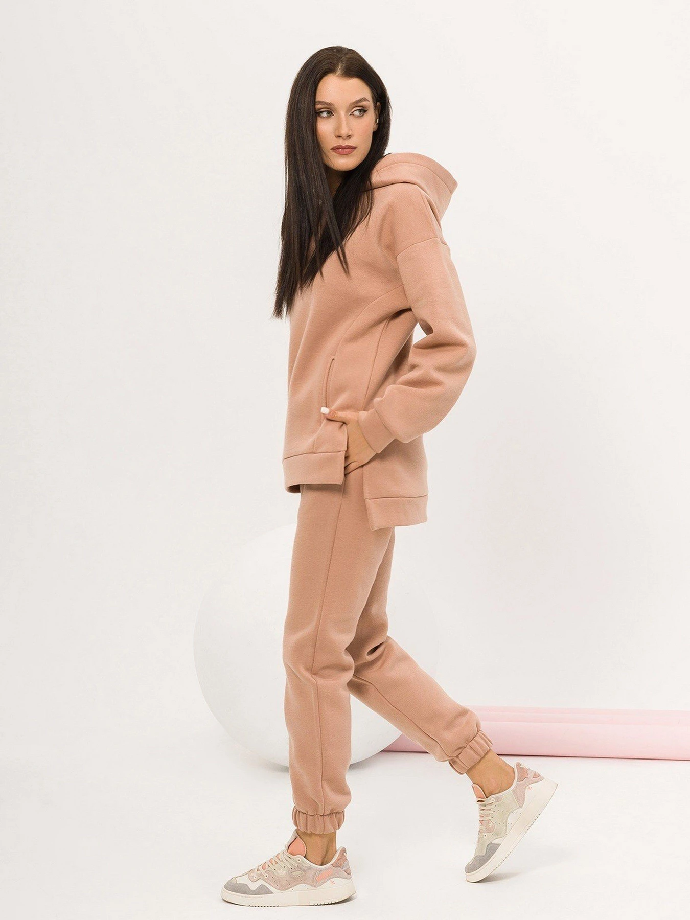 Костюмы ISSA Plus модель 12955_beige Фото