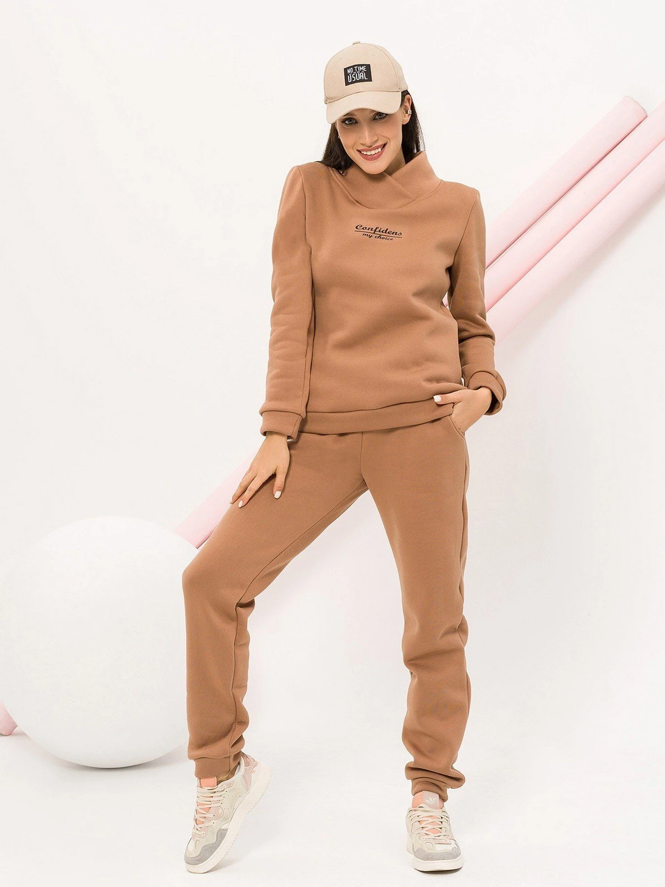 Костюмы ISSA Plus модель 12965_beige Фото