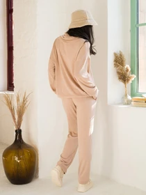 Костюмы ISSA Plus модель 12109_beige Фото
