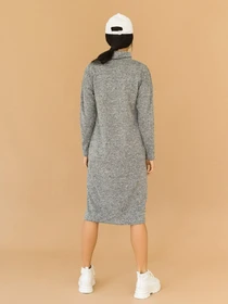 Платья ISSA Plus модель 12962_gray Фото