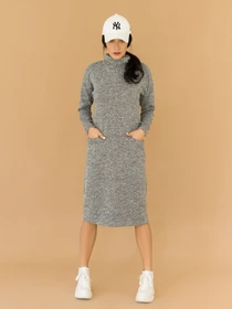 Платья ISSA Plus модель 12962_gray Фото