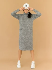 Платья ISSA Plus модель 12962_gray Фото