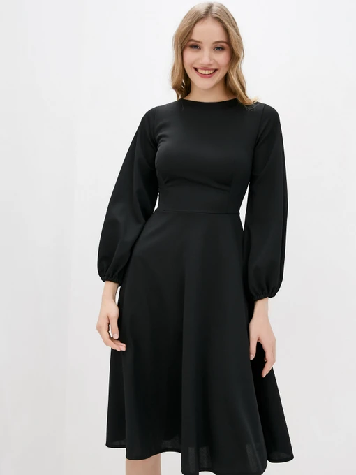Сукні ISSA Plus модель 12423_black Фото