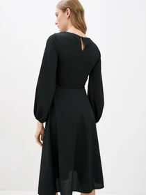 Платья ISSA Plus модель 12423_black Фото