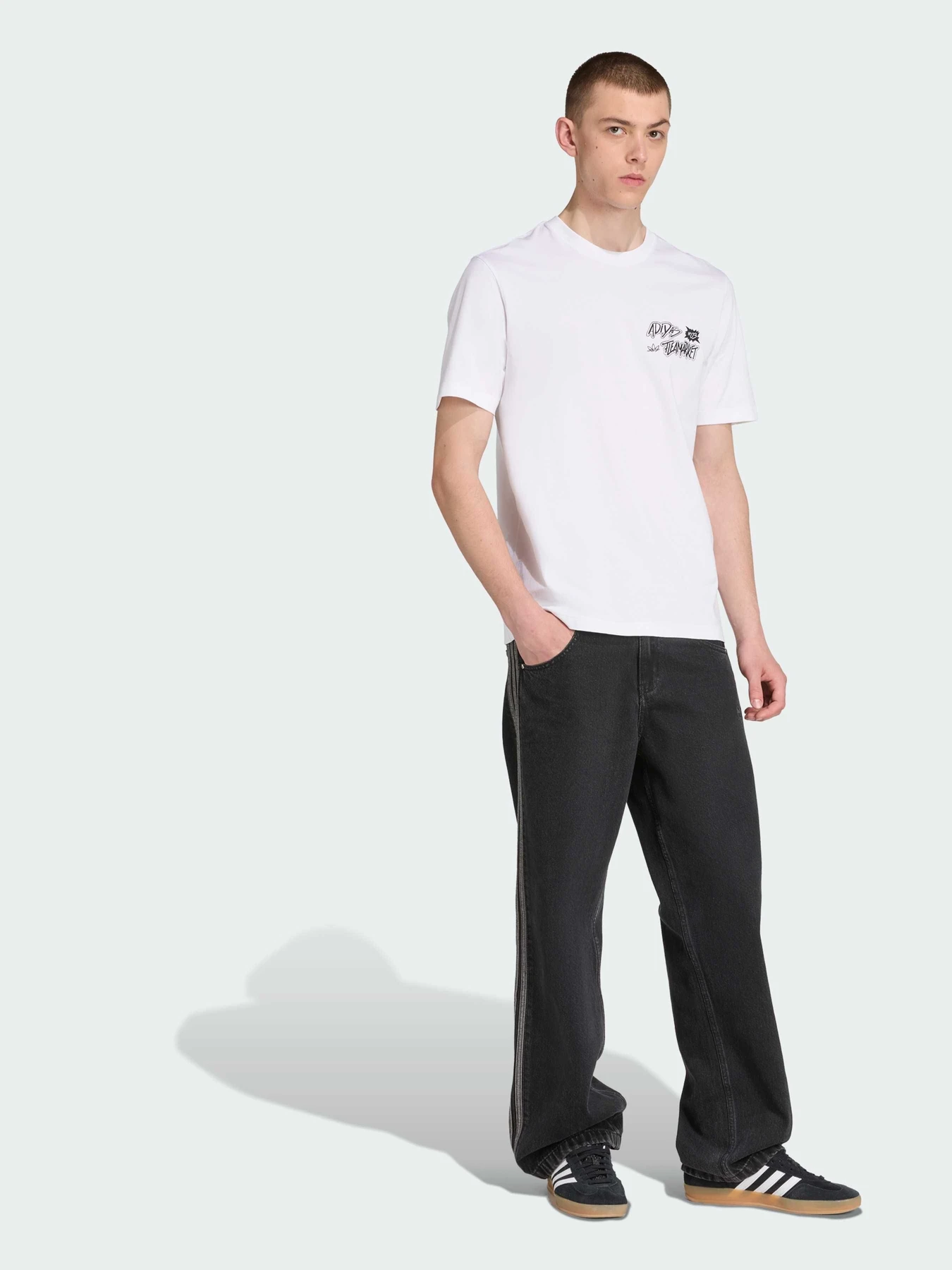 Футболки и поло Adidas Graphics модель JW3018 Футболки и поло Adidas Graphics модель JW3018 Фото