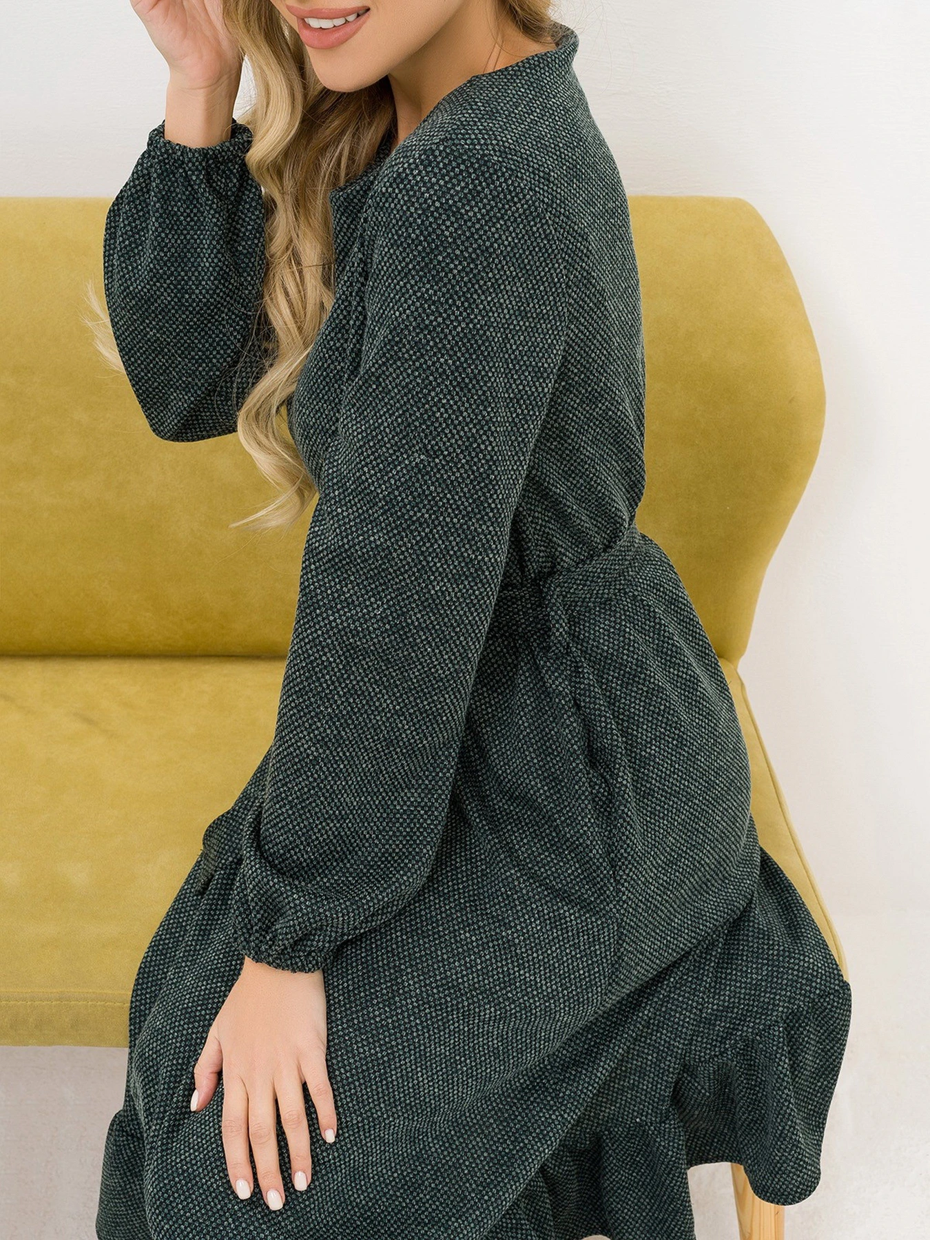 Сукні ISSA Plus модель 12957_green Сукні ISSA Plus модель 12957_green Фото