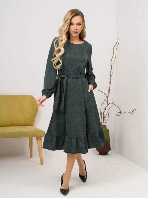 Сукні ISSA Plus модель 12957_green Фото