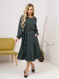 Сукні ISSA Plus модель 12957_green Фото