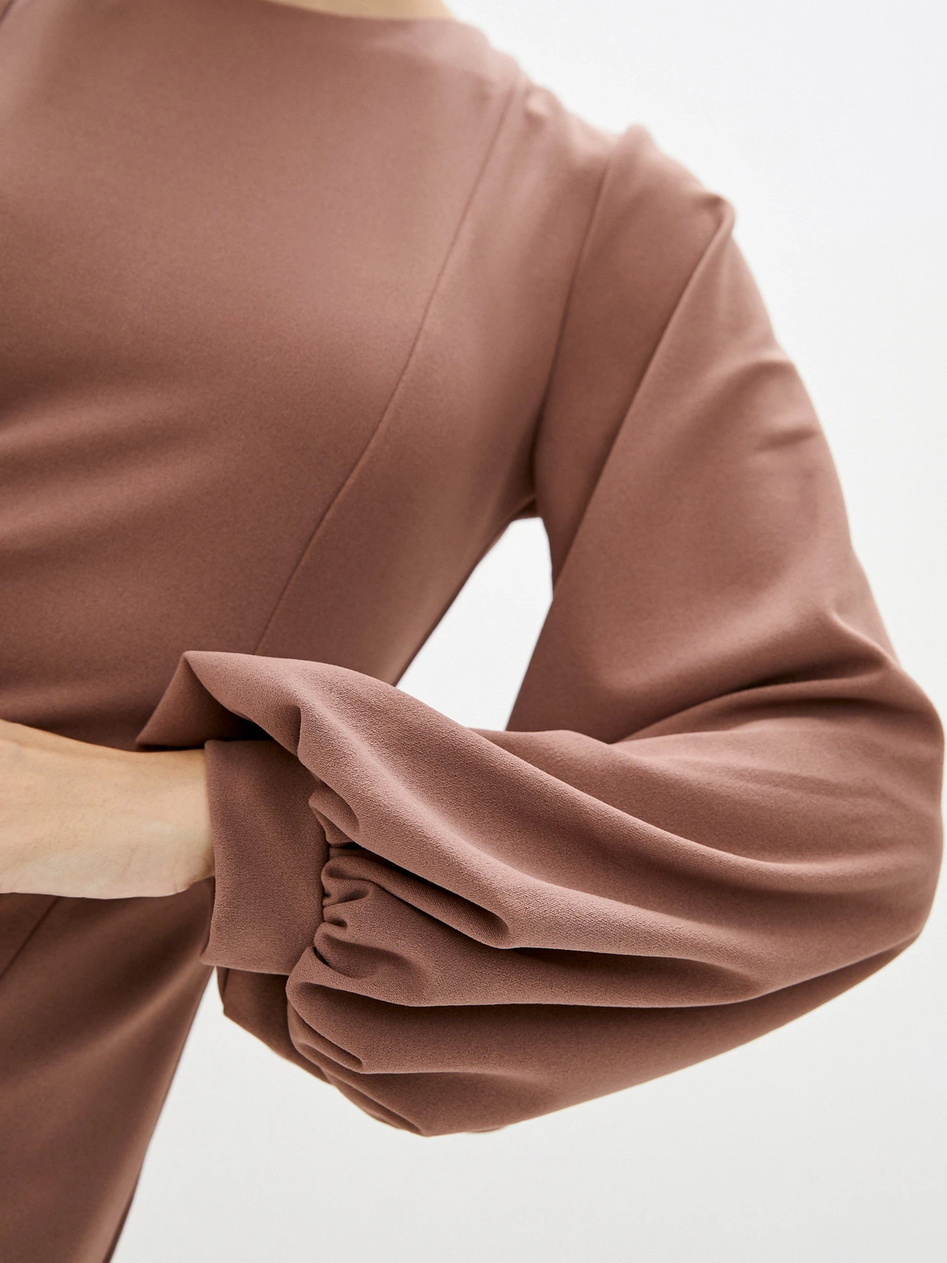 Платья ISSA Plus модель 12194_brown Платья ISSA Plus модель 12194_brown Фото