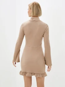 Сукні ISSA Plus модель 12952_beige Фото