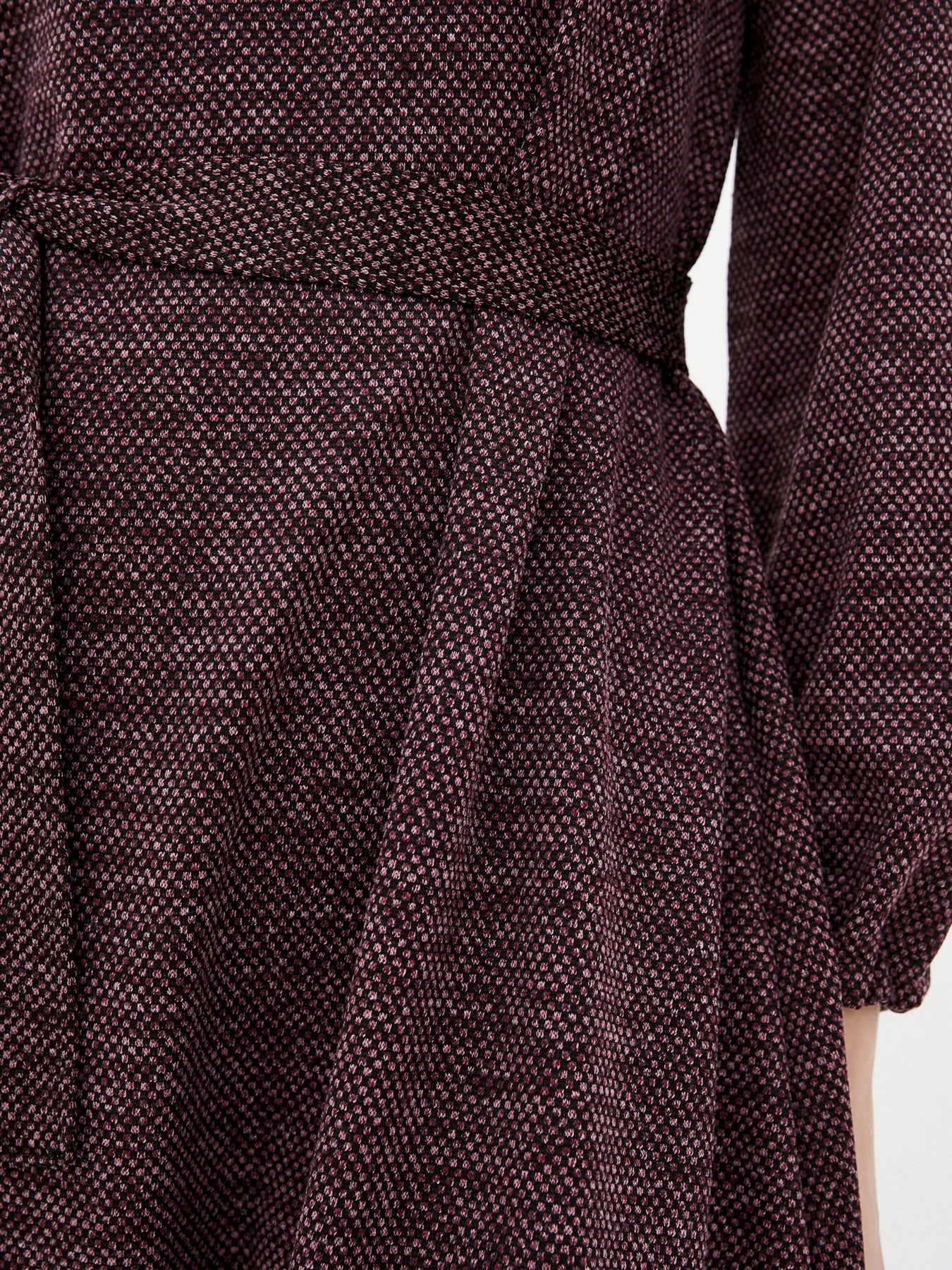 Платья ISSA Plus модель 12957_burgundy Фото