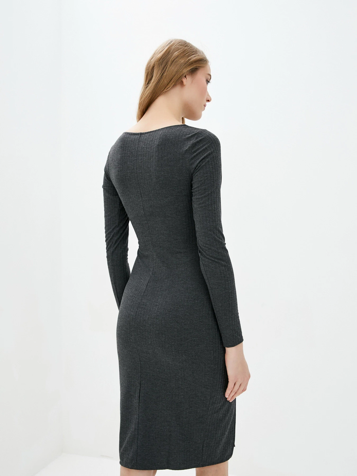 Сукні ISSA Plus модель SA-351_darkgray Сукні ISSA Plus модель SA-351_darkgray Фото